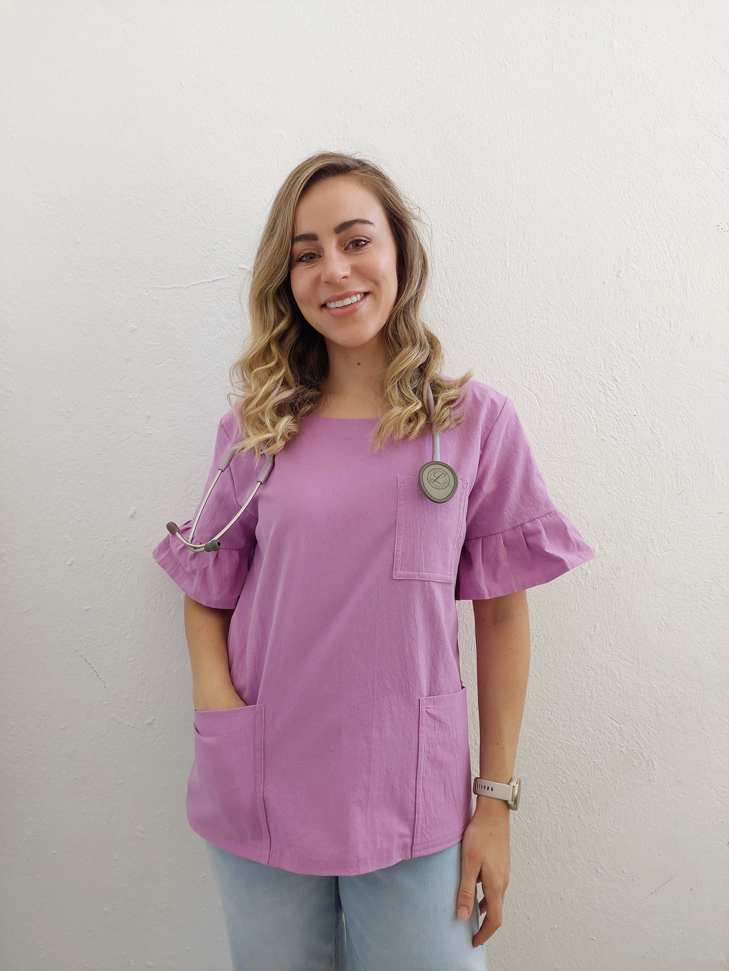 Opera Elegant Scrub Top